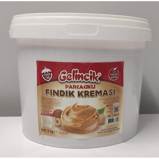 GELİNCİK FINDIK EXTRA FINDIK KREMASI 5 KG